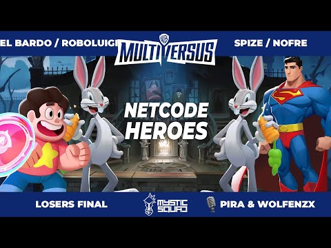 El Bardo / Robo Luigi VS Spize / Nofre | LF - NETCODE HEROES (Multiversus)