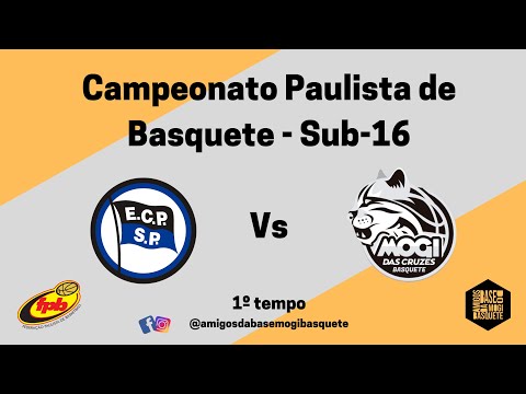 FPB 2022 SUB 16 – PINHEIROS X MOGI BASQUETE - 1º TEMPO