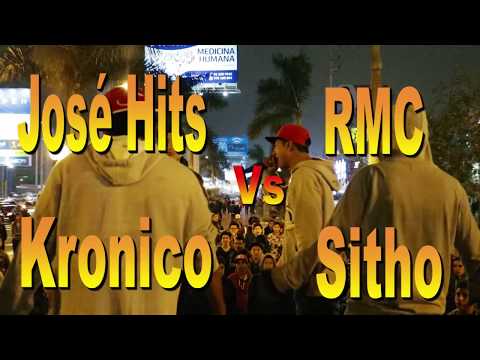 José Hits vs RMC vs Kronico vs Sitho - Audicionn Achora Tu Rima 2017 - Raptonnda