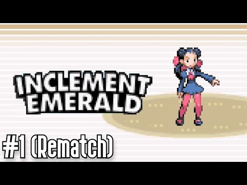 Leader Roxanne in POKÉMON INCLEMENT EMERALD | Rematch 🔄 - Challenge Mode (v1.13)