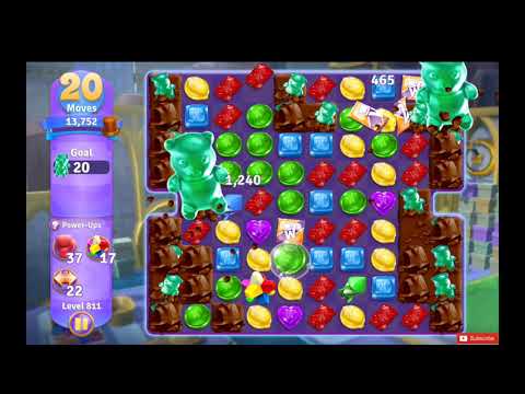 Wonka's World of Candy Level 811 NO BOOSTERS - A S GAMING ✔