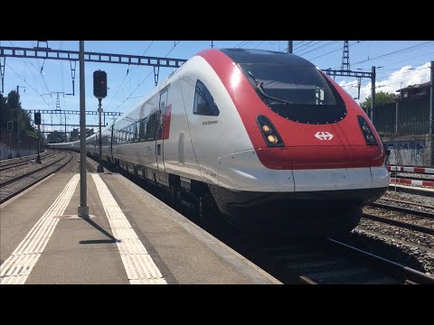 Trafic ferroviaire à Morges - Partie 2