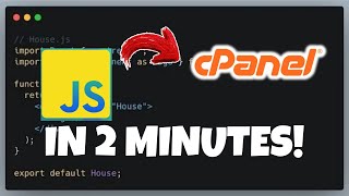 How to host Solid JS Project on cPanel