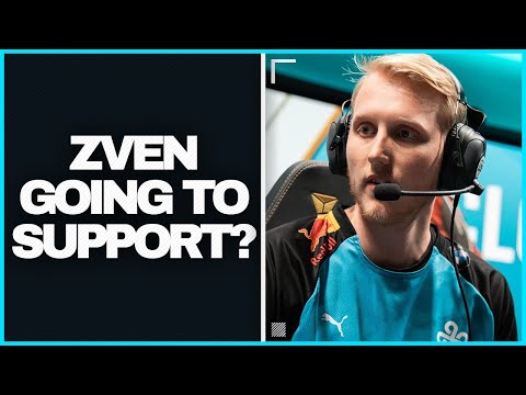 C9 Zven on Roleswapping to Support - LoL