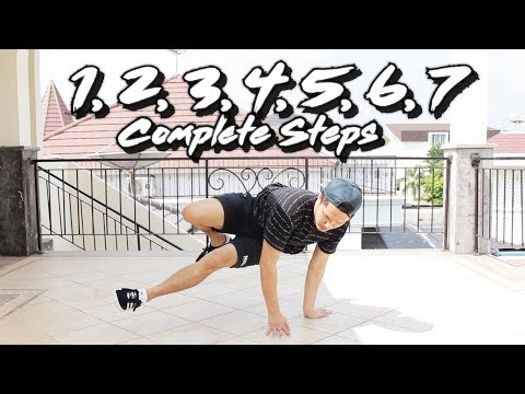 How to 1 - 7 Steps I COMPLETE Breakdance Footwork Tutorial