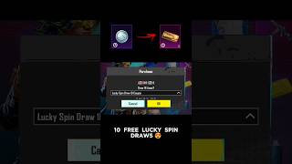 Get 10 Free Lucky Spin Draws 😍 #pubg #pubgmobile