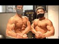 ボディビル大会前にサイヤマンにマジでメチャクチャ追い込んでもらいました♂