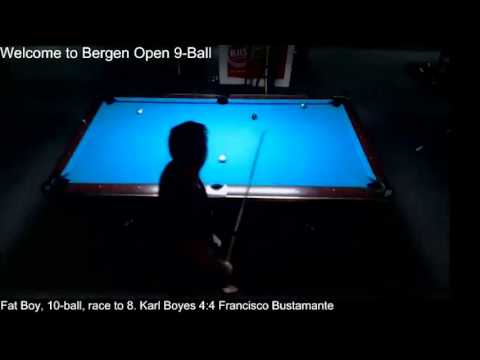 Karl Boyes vs. Fransisco Bustamante 10 ball FB