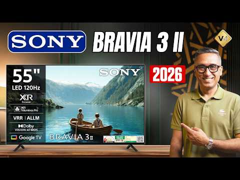 Sony Bravia 3 ii TV | Best TV 2026 | Sony Bravia 3 Mk ii TV