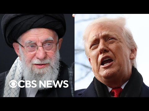 Iran's Ayatollah and Trump trade war of words