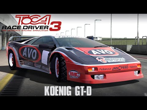 Lamborghini Diablo (Koenig GT-D) - Laguna Seca [ ToCA Race Driver 3 | Gameplay ]