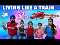 Challenge - Living Like A Train - 24 Hours @RS 1313 SHORTS | Ramneek Singh 1313