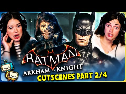 BATMAN: ARKHAM KNIGHT CUTSCENES (PART 2/4) REACTION! | Gamer's Little Playground