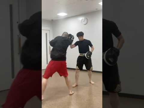 タカP 練習19日目のジャブ