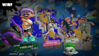 Splatoon3 バケットスロッシャーでガチアサリ(^^)　スプラトゥーン3　NintendoSwitch