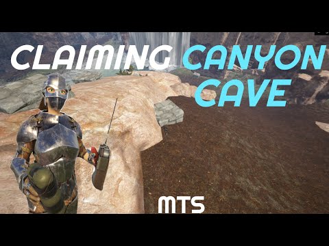 Claiming The BROKEN MTS MODDED Canyon Cave Day 1- ARK: Survival Evolved