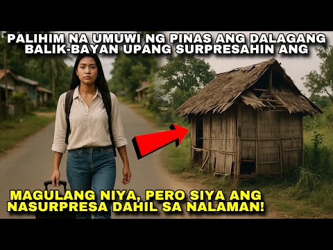 PALIHIM NA UMUWI NG PINAS ANG DALAGANG BALIK-BAYAN PARA SURPRESAHIN ANG MAGULANG, SYA ANG NASURPRESA