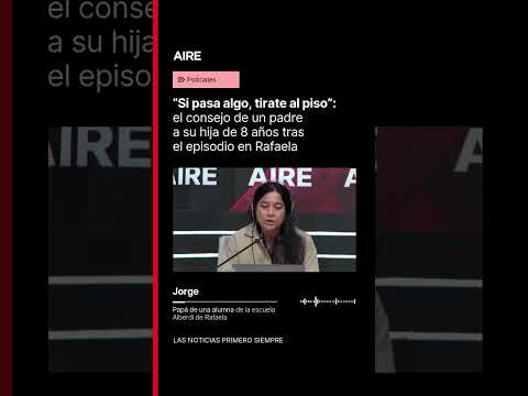 ⚠️ Un ALUMNO llevó un AIRE COMPRIMIDO a la escuela en RAFAELA