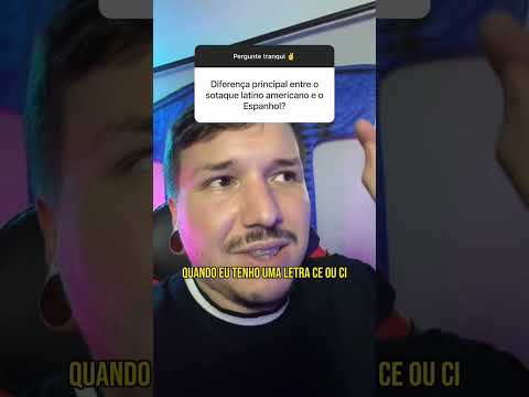 A diferença entre o espanhol latino e da Espanha
