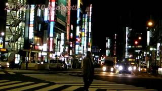preview picture of video 'Japan Trip 2013 Tokyo Ikebukuro Station West Exit Night view 26'