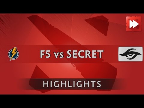 Fantastic.Five' vs Team Secret - The Boston Major 2016 - Dota Highlights
