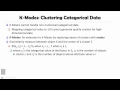 Partition Based Clustering 05 - The K Medians and K Modes Clustering Methods