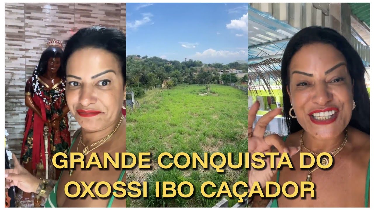 MÃE MOSTRA O NOVO GRANDE ESPAÇO DO OXOSSI IBO CAÇADOR 🕯️🌹💃🏼
