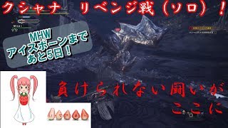 MHW～クシャナリベンジ（ソロ）～