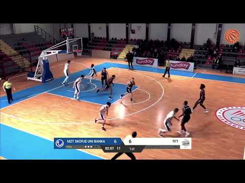 Amir Smith: TFT Skopje (Macedonia Super League 1st Division) Early Season Highlights  2021-22