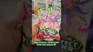 Perfect order blister pack opening 😄 #pokemon #pokémon #pokemoncards #pokemontcg #pokemonchannel