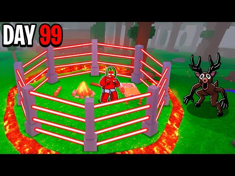 MODDED 99 Nights In a Forest Is INSANE 🔦