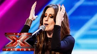 Raign sings her own song called Don&#39;t Let Me Go |  Arena Auditions Wk 2 | The X Factor UK 2014