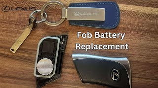 How to change a Lexus Key Fob Battery. (Lexus LC 500 2017/2025)
