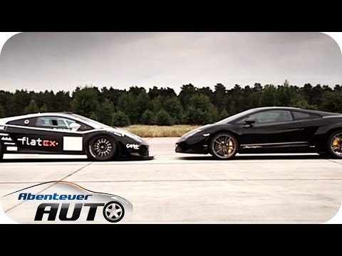 Lamborghini Vergleichstest: Reiter Gallardo GT3 vs. Gallardo Superleggera | Abenteuer Auto Classics