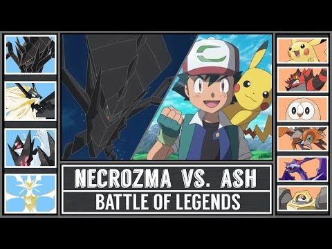 Legendary Battle: ASH vs NECROZMA (Pokémon Sun/Moon)