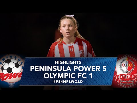 NPLW QLD 2017 Round 1 - Peninsula Power vs Olympic FC Highlights