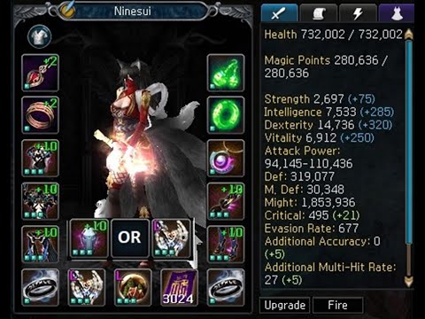Ninetails New skin (Blood Moon Assassin) Atlantica Online Valofe (Global) Compare L Jupi / abys Whip