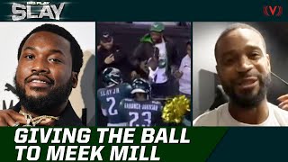 Why Darius Slay gave Meek Mill a game ball during Cowboys-Eagles on Sunday night | Big Play Slay