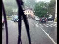 PRAGUE Tram In Driver Cab Rain