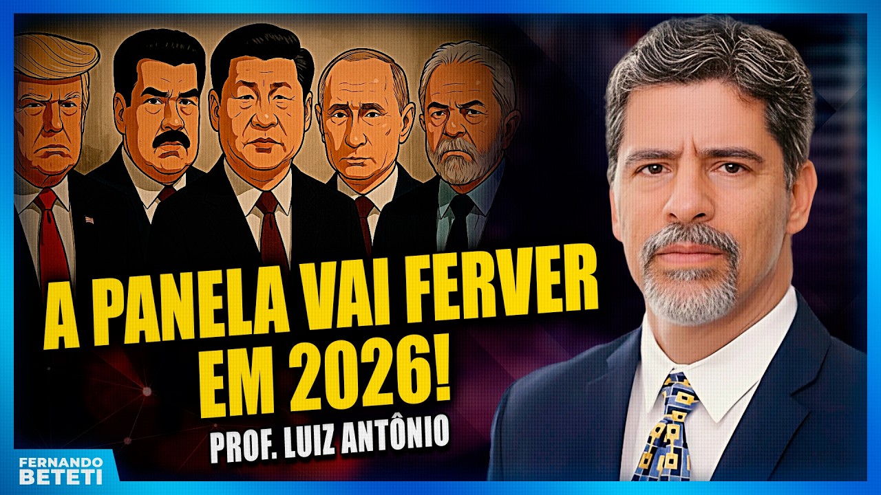TRUMP quer o controle do BRASIL em 2026 e acelera as peças do tabuleiro! |  PROF. LUIZ ANTÔNIO