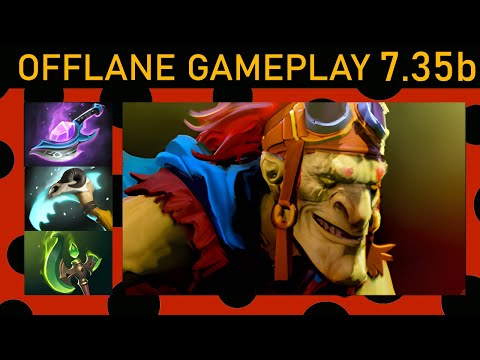 ⭐New patch 7.35b Batrider 20+ Kills! Offlane Gameplay - Dota 2 Top MMR
