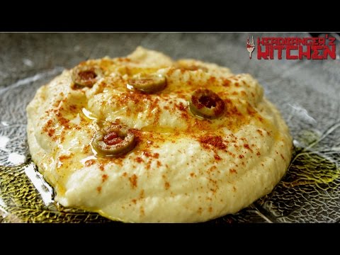 Creamy Hummus Recipe Plus Tahini | Headbanger's Kitchen