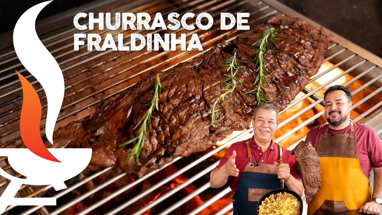 Fraldinha farofa torresmo