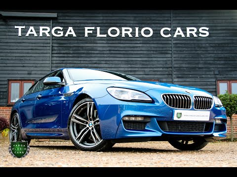 BMW 6 Series 640d M Sport 2dr Gran Coupe Automatic in Sonic Blue 2018
