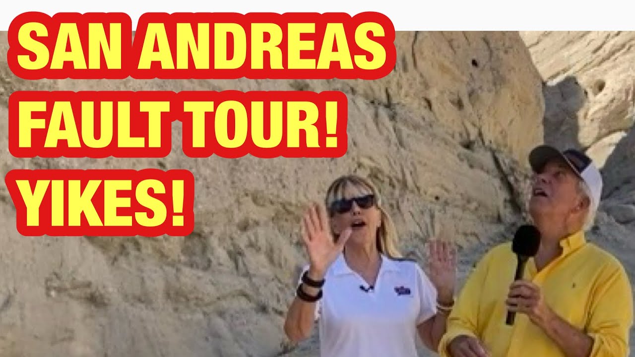 San Andreas Fault Tour! Coachella Valley with Sandie Newton and Red Jeep Tours!