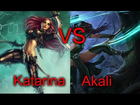 Katarina vs Akali Mid - S4 Ranked Gameplay 4.19