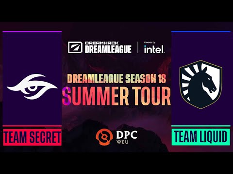 Dota2 - Team Liquid vs. Team Secret - Game 1 - DPC WEU Tour 3 - DreamLeague Season 18