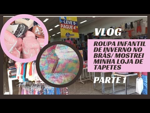 ROUPA DE INVERNO INFANTIL NO #BRÁS || VALE A PENA ? MOSTREI MINHA LOJA| PARTE 1°| #sportbras #ascona