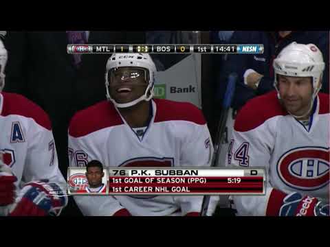 NHL   Nov.112010   Montreal Canadiens - Boston Bruins