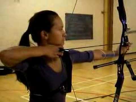 Recurve archer indoor